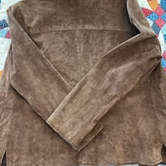 The Territory Ahead SUEDE Leather Jacket size L (petite) - Picture 3 of 6